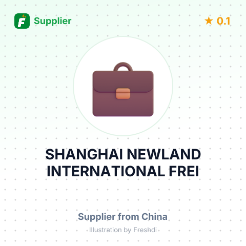 SHANGHAI NEWLAND INTERNATIONAL FREI – summary card, no photo uploaded yet