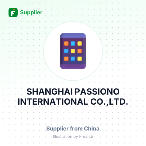 SHANGHAI PASSIONO INTERNATIONAL CO.,LTD. – summary card, no photo uploaded yet