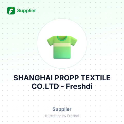 SHANGHAI PROPP TEXTILE CO.LTD – summary card, no photo uploaded yet