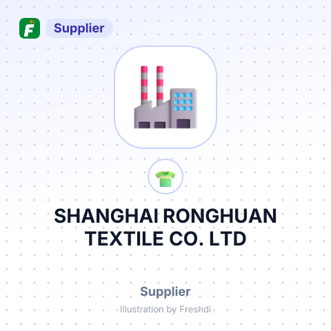 SHANGHAI RONGHUAN TEXTILE CO. LTD – summary card, no photo uploaded yet