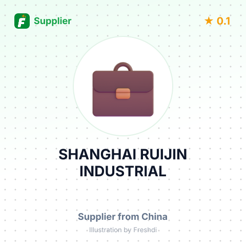 SHANGHAI RUIJIN INDUSTRIAL – summary card, no photo uploaded yet