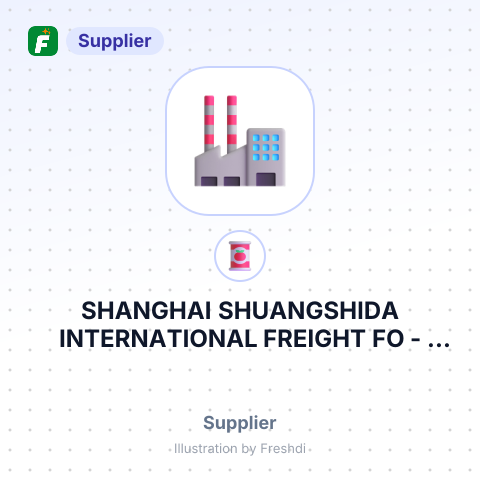 SHANGHAI SHUANGSHIDA INTERNATIONAL FREIGHT FO – summary card, no photo uploaded yet
