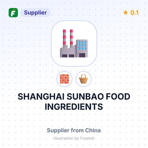 SHANGHAI SUNBAO FOOD INGREDIENTS – summary card, no photo uploaded yet