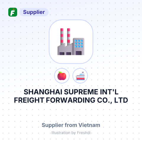 SHANGHAI SUPREME INT'L FREIGHT FORWARDING CO., LTD – summary card, no photo uploaded yet