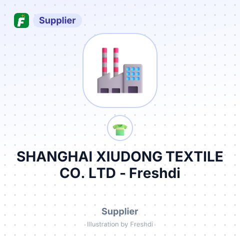 SHANGHAI XIUDONG TEXTILE CO. LTD – summary card, no photo uploaded yet
