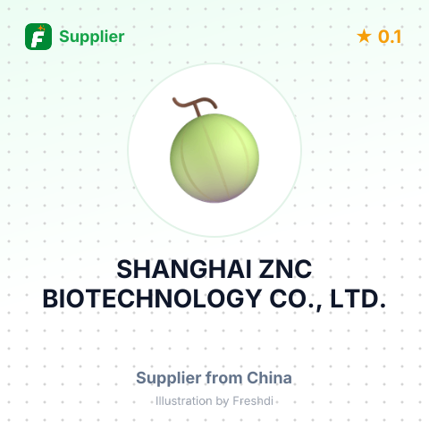 SHANGHAI ZNC BIOTECHNOLOGY CO., LTD. – summary card, no photo uploaded yet