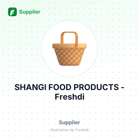 SHANGI FOOD PRODUCTS – summary card, no photo uploaded yet
