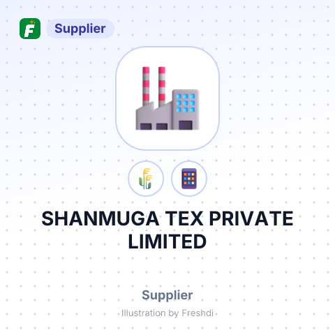 SHANMUGA TEX PRIVATE LIMITED – summary card, no photo uploaded yet