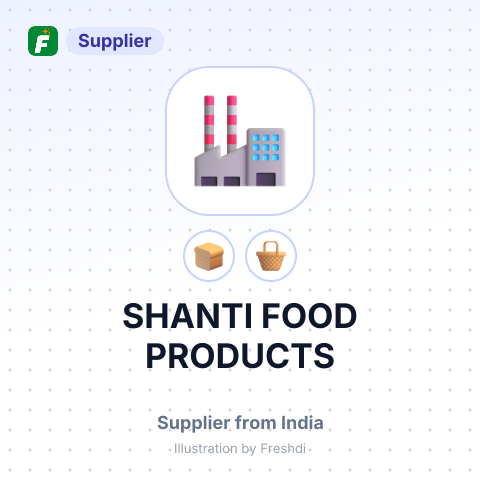 SHANTI FOOD PRODUCTS – summary card, no photo uploaded yet
