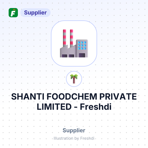 SHANTI FOODCHEM PRIVATE LIMITED – summary card, no photo uploaded yet