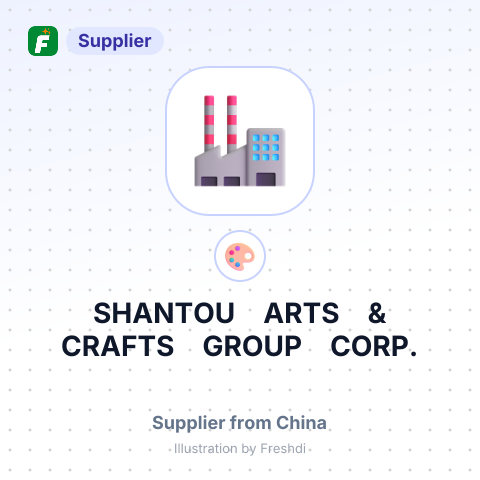 SHANTOU　ARTS　&　CRAFTS　GROUP　CORP. – summary card, no photo uploaded yet