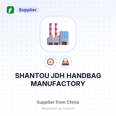 SHANTOU JDH HANDBAG MANUFACTORY – summary card, no photo uploaded yet
