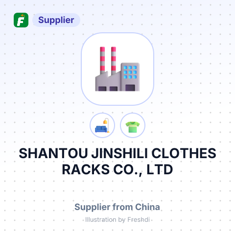 SHANTOU JINSHILI CLOTHES RACKS CO., LTD – summary card, no photo uploaded yet