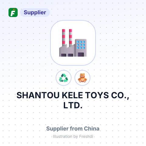 SHANTOU KELE TOYS CO., LTD. – summary card, no photo uploaded yet