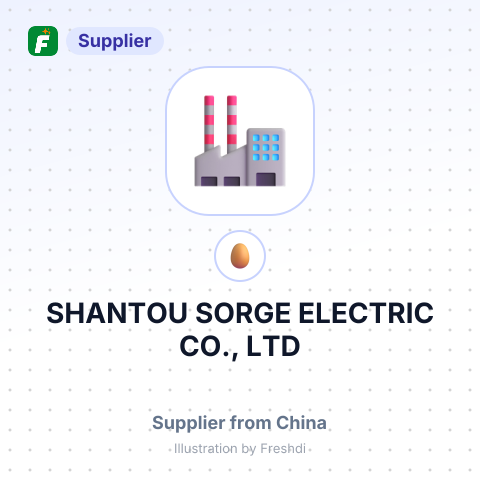 SHANTOU SORGE ELECTRIC CO., LTD – summary card, no photo uploaded yet