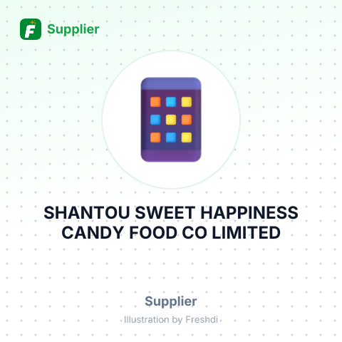 SHANTOU SWEET HAPPINESS CANDY FOOD CO LIMITED – summary card, no photo uploaded yet