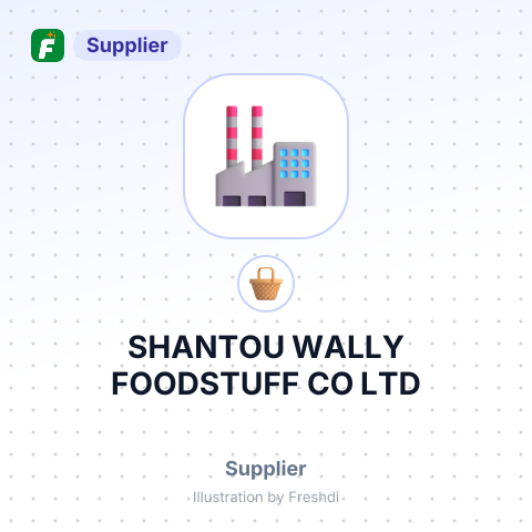 SHANTOU WALLY FOODSTUFF CO LTD – summary card, no photo uploaded yet