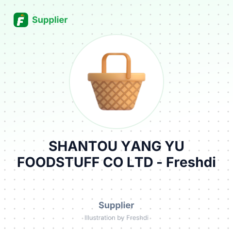 SHANTOU YANG YU FOODSTUFF CO LTD – summary card, no photo uploaded yet
