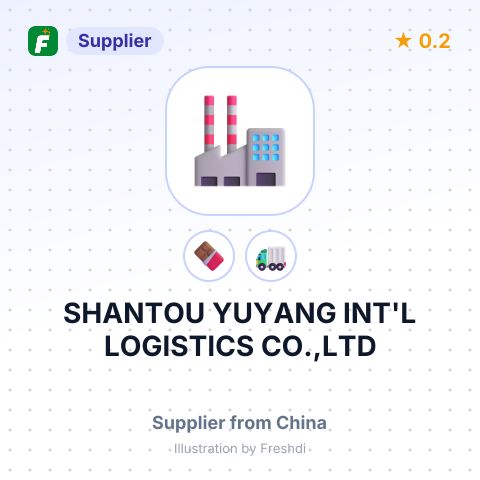 SHANTOU YUYANG INT'L LOGISTICS CO.,LTD – summary card, no photo uploaded yet