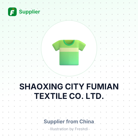 SHAOXING CITY FUMIAN TEXTILE CO., LTD. – summary card, no photo uploaded yet
