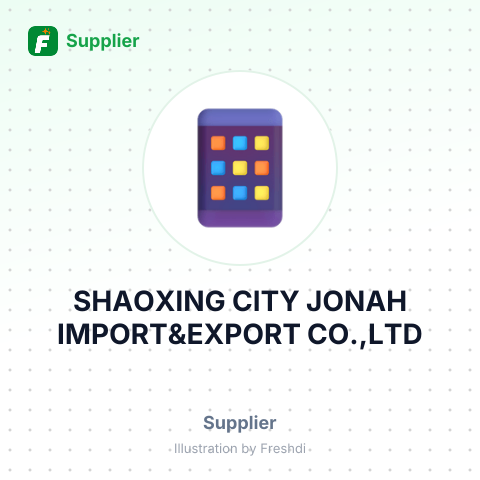 SHAOXING CITY JONAH IMPORT&EXPORT CO.,LTD – summary card, no photo uploaded yet