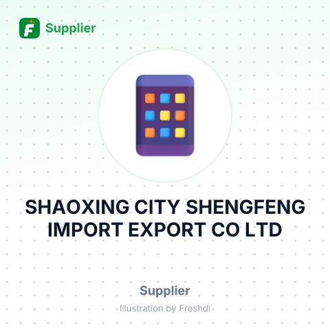 SHAOXING CITY SHENGFENG IMPORT EXPORT CO LTD – summary card, no photo uploaded yet