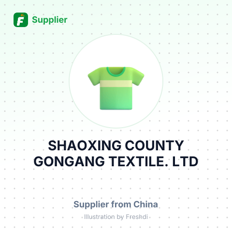 SHAOXING COUNTY GONGANG TEXTILE., LTD – summary card, no photo uploaded yet