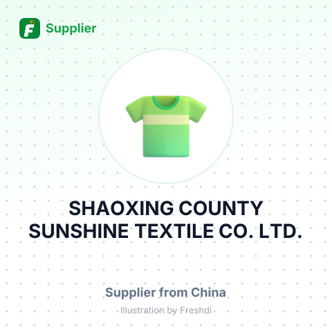 SHAOXING COUNTY SUNSHINE TEXTILE CO., LTD. – summary card, no photo uploaded yet