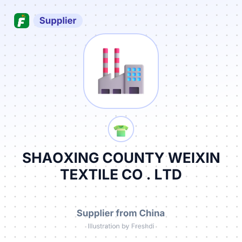 SHAOXING COUNTY WEIXIN TEXTILE CO .,LTD – summary card, no photo uploaded yet