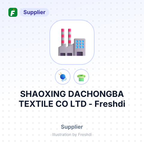 SHAOXING DACHONGBA TEXTILE CO LTD – summary card, no photo uploaded yet