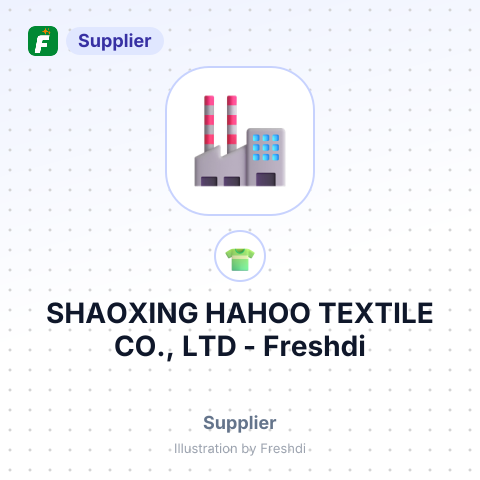 SHAOXING HAHOO TEXTILE CO., LTD – summary card, no photo uploaded yet