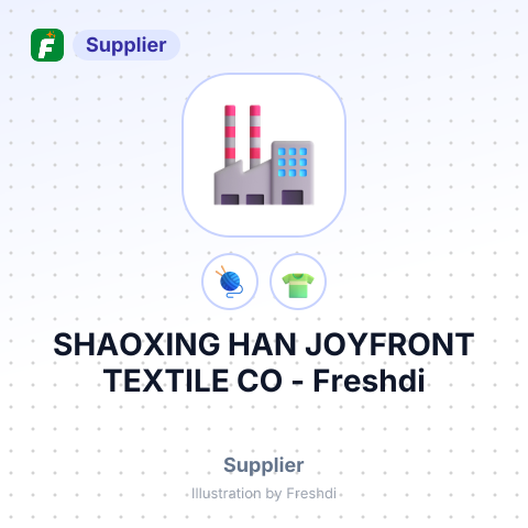 SHAOXING HAN JOYFRONT TEXTILE CO – summary card, no photo uploaded yet
