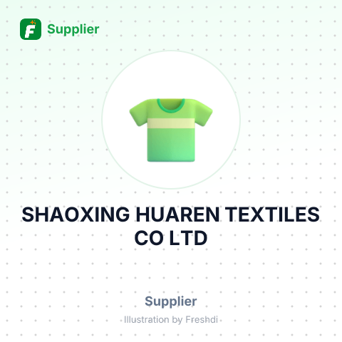 SHAOXING HUAREN TEXTILES CO LTD – summary card, no photo uploaded yet