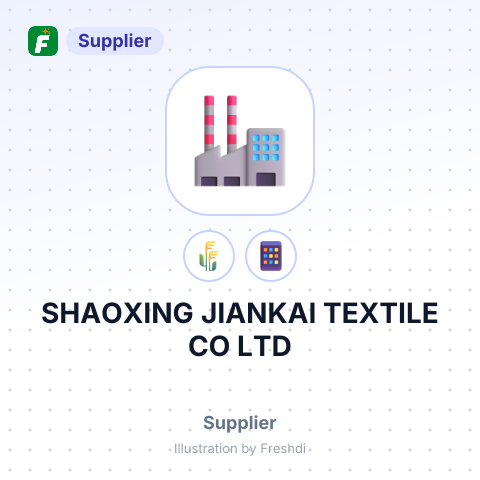 SHAOXING JIANKAI TEXTILE CO LTD – summary card, no photo uploaded yet