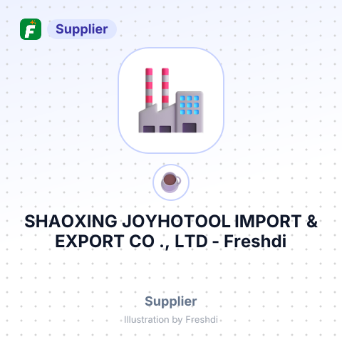 SHAOXING JOYHOTOOL IMPORT & EXPORT CO ., LTD – summary card, no photo uploaded yet