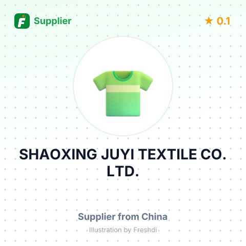 SHAOXING JUYI TEXTILE CO., LTD. – summary card, no photo uploaded yet