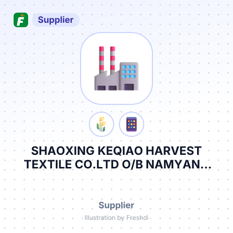 SHAOXING KEQIAO HARVEST TEXTILE CO.LTD O/B NAMYANG INT'L CO.,LTD – summary card, no photo uploaded yet