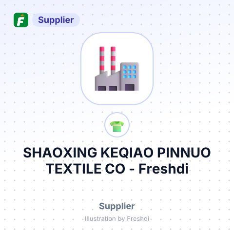 SHAOXING KEQIAO PINNUO TEXTILE CO – summary card, no photo uploaded yet