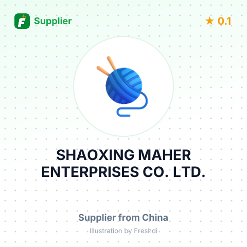 SHAOXING MAHER ENTERPRISES, CO., LTD. – summary card, no photo uploaded yet