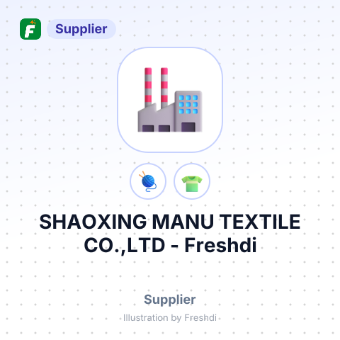 SHAOXING MANU TEXTILE CO.,LTD – summary card, no photo uploaded yet