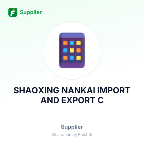 SHAOXING NANKAI IMPORT AND EXPORT C – summary card, no photo uploaded yet