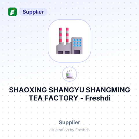 SHAOXING SHANGYU SHANGMING TEA FACTORY – summary card, no photo uploaded yet