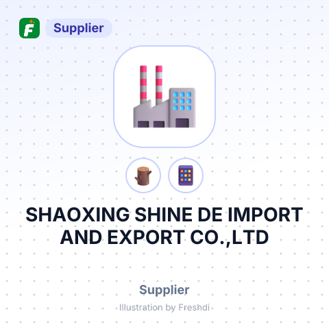 SHAOXING SHINE DE IMPORT AND EXPORT CO.,LTD – summary card, no photo uploaded yet