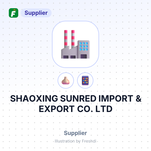 SHAOXING SUNRED IMPORT & EXPORT CO. LTD – summary card, no photo uploaded yet