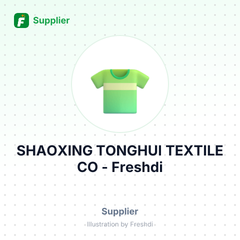 SHAOXING TONGHUI TEXTILE CO – summary card, no photo uploaded yet