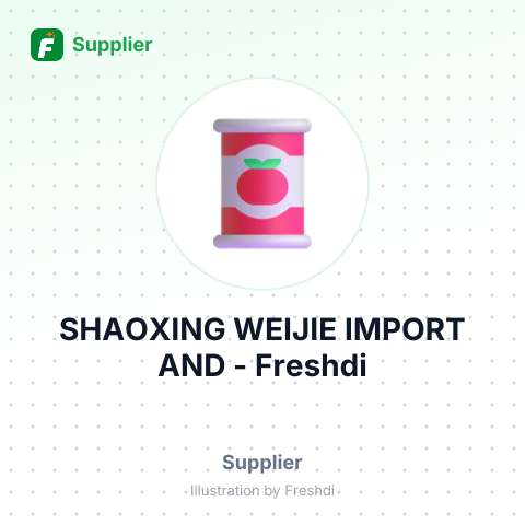 SHAOXING WEIJIE IMPORT AND – summary card, no photo uploaded yet