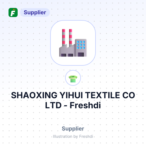 SHAOXING YIHUI TEXTILE CO LTD – summary card, no photo uploaded yet