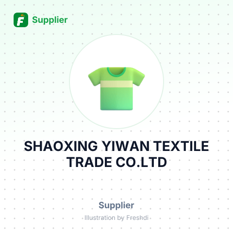 SHAOXING YIWAN TEXTILE TRADE CO.LTD – summary card, no photo uploaded yet