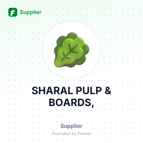 SHARAL PULP & BOARDS, – summary card, no photo uploaded yet