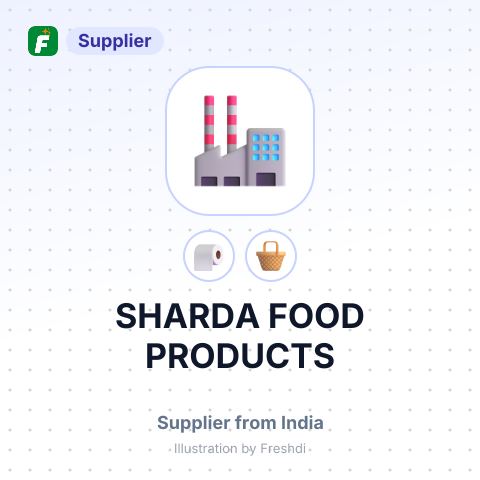 SHARDA FOOD PRODUCTS – summary card, no photo uploaded yet